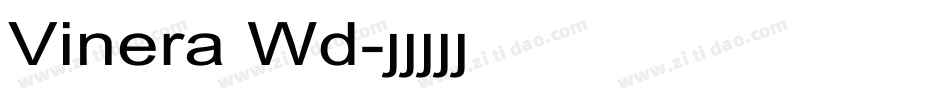 Vinera Wd字体转换
